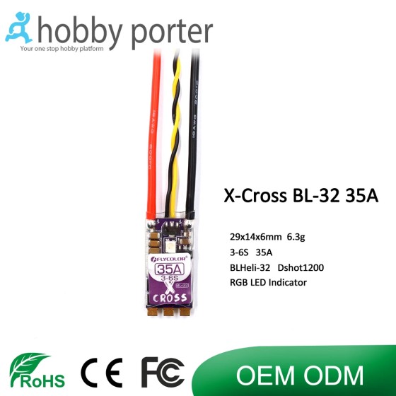Flycolor XCROSS BL-32 35A ESC
